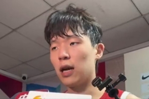 杨瀚森强调：我们必须提高进攻强度，下一战将全力对抗中国台北男篮