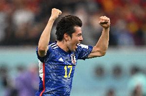 田中碧表示：来欧洲踢球旨在参与世界杯，期待与古德蒙松对决