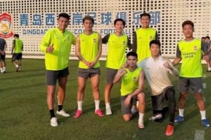 记者:青岛19岁朝鲜族海归金世明加盟西海岸,曾在鲁能接受训练