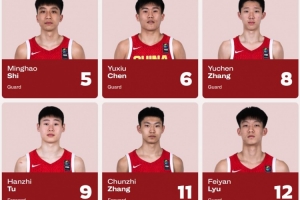 媒体人表示：面对高强度的连续比赛，中国U17男篮的球员们已经全力以赴