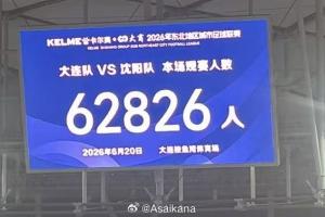 刷新中国业余联赛观赛人数新纪录！东北超大连对阵沈阳，观众人数达62826人！